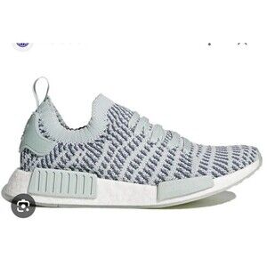 adidas gazelle silver green womens Adidas NMD_R1 Cloud White Orange– Hype Stew Sneakers Detroit main image 0